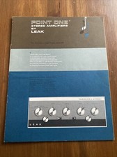 Foglietto Amplificatore Stereo