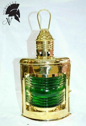 Antica lampada minatore olio