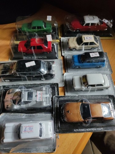 Lotto modellini auto - 1/43,