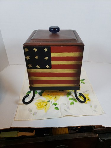 Scatola patriottica con - scatola,