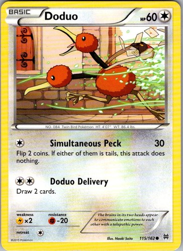 Doduo 115 162 common - 115/162,