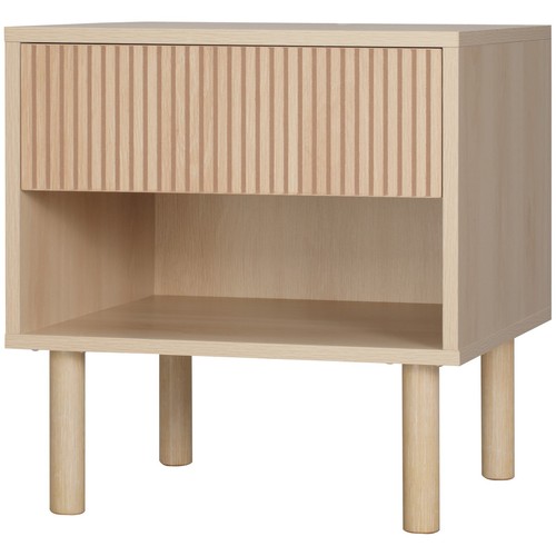 Homcom comodino moderno - comodino,