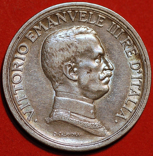 1917 italy lire vittorio - 2,