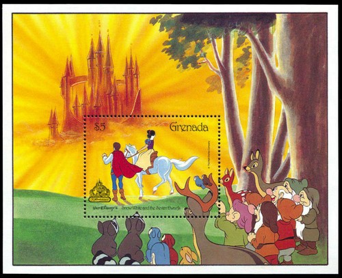 Grenada 1987 disney biancaneve - grenada,