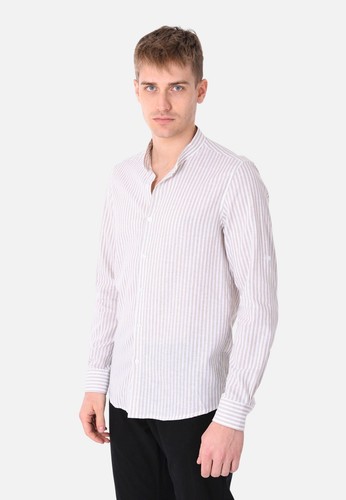Camicia uomo slim fit righe - fit,