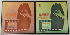 2x cofanetti La Musica nel Cinema 1 2 MANCA 1 DISCO colonne sonore NM/NM