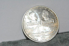 Portogallo moneta in argento 1000 scudi 1997 Spedizioni oceanografiche FDC