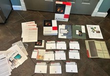 Autodesk Autocad Release 11C-12 Bundle manuale, floppy disk, CD bonus ecc.