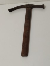 Vintage Antico martello da calzolaio per calzature e pelletteria multifunzione