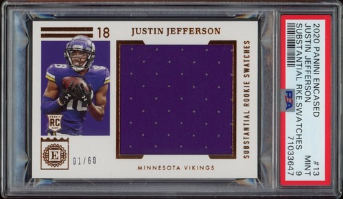 2020 panini encased justin - encased,