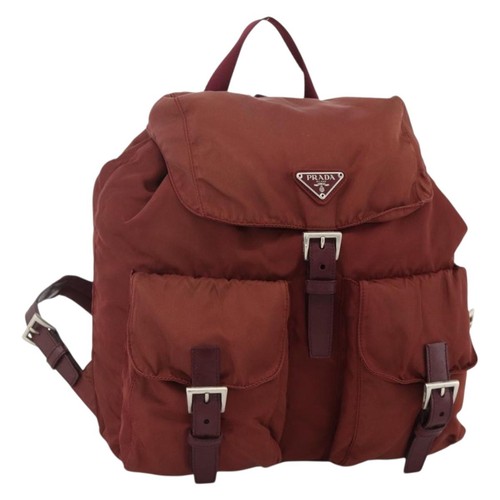 Zaino prada nylon bordeaux - zaino,