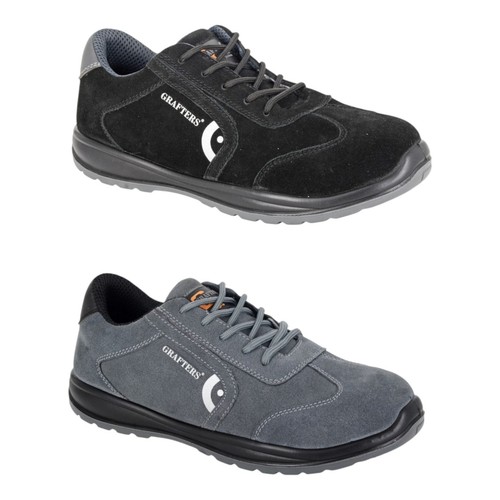 Mens grafters safety shoes - mens,