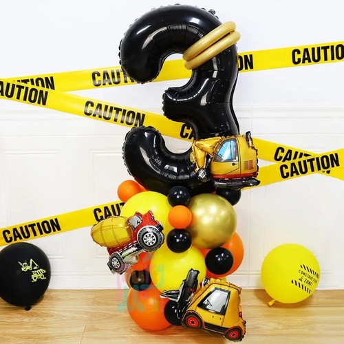 Set palloncini escavatore