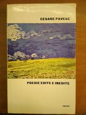 CESARE PAVESE- POESIE EDITE E