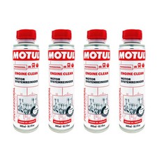MOTUL ENGINE CLEAN Additivo Pulizia Lavaggio Olio Motore auto 4x300ml 04MO46