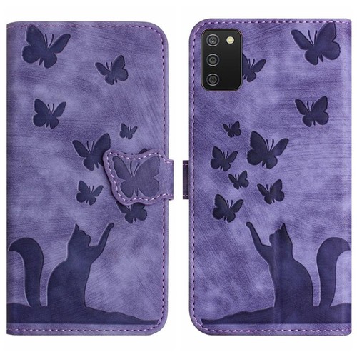 Custodia pelle viola con - pelle,