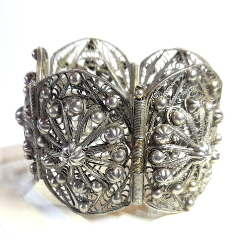 Bracciale vintage filigrana - vintage,