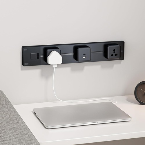 Illus 24in power track socket - power,