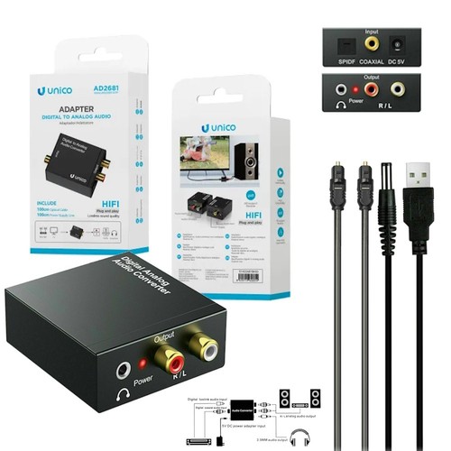 Unico convertitore audio - convertitore,
