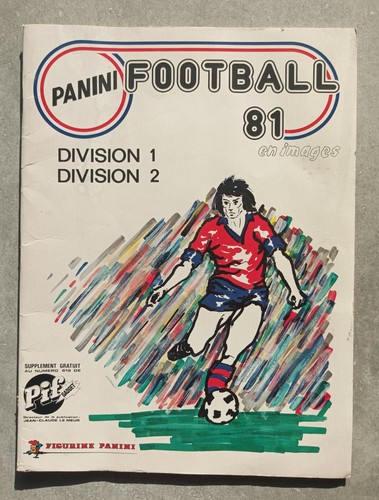 Album football vide - vide, panini