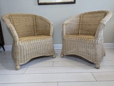 Coppia Poltrone in Vimini