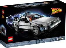 LEGO Icons 10300 Ritorno al Futuro DeLorean - Macchina del Tempo Nuovo Sigillato