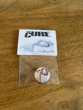 The Cure - Faith album 1981 Promotional Set 1 inch RARE Collectors Pins