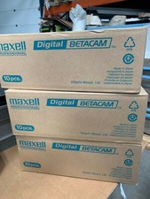 10 X Maxell  Digital BETACAM
