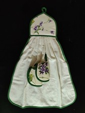 Set asciugamano cucina spugna