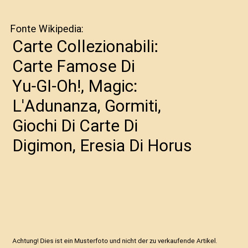 Carte collezionabili - collezionabili:,