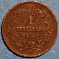1867 M Italia Centesimo