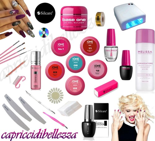 Kit ricostruzione unghie - kit,