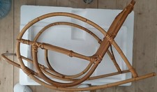 Dondolo di Vimini Vintage -