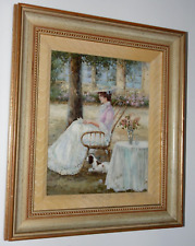 Donna che legge con cane