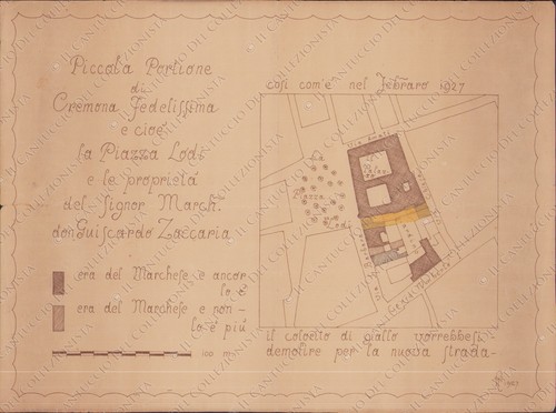1927 cremona piazza - 1927, lodi