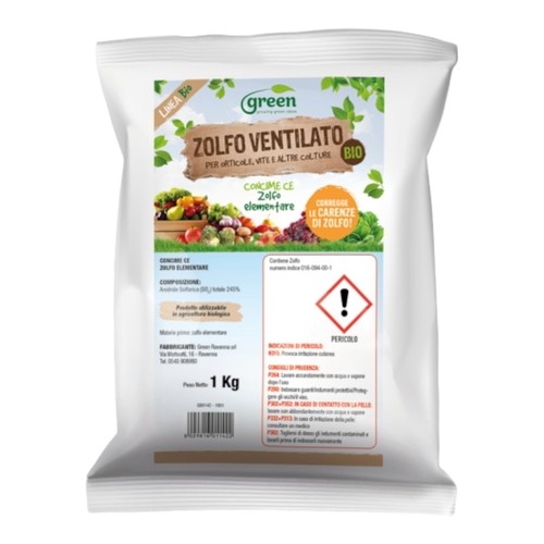 Zolfo ventilato biologico - ventilato,