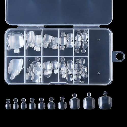 100pz unghie finte nail art - 100pz,