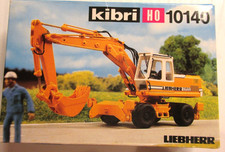 Escavatore mobile Kibri H0 10140, non montato in confezione originale