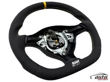 Tuning Alcantara Volante PASSAT 3B Vw GOLF 4 BORA Pollice Appiattito R32