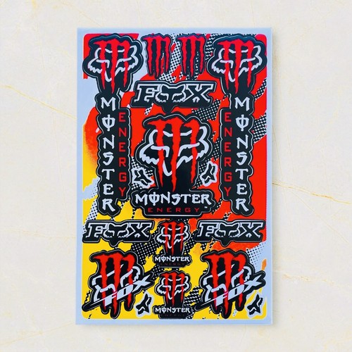 Adesivi pezzi monster - 12,
