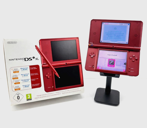 Nintendo dsi rosso bordeaux - xl,