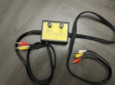 Emsonic 9817 potenziatore segnale video/audio vintage con cavo RCA controllo guadagno