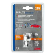 LAMPADINA ALOGENA RETROMARCIA CON AVVISATORE ACUSTICO 12V PER AUTO LUCE 21W