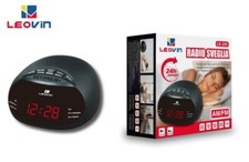 x Leovin Radio Sveglia LE-255 Orologio Digitale AM/FM Allarme Doppio Snooze