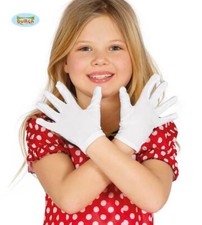 Guanti bianchi bambino bambina