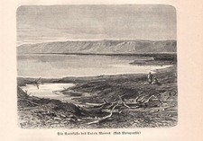 Stampa antica PALESTINA MAR