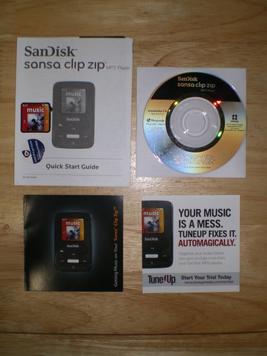 Sandisk sansa clip zip - zip, lettore