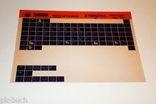 Yamaha XT 600 Z Parts Catalog