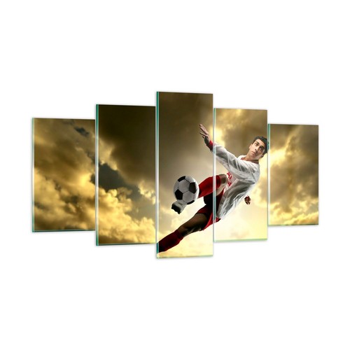 Quadro vetro 160x85cm palla - quadro,