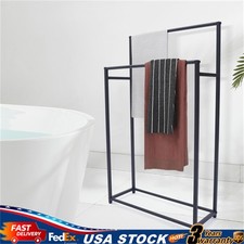 Set appendiabiti da bagno da pavimento in metallo nordico